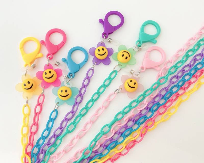 1stk - Gesichtsmaskenkette, Maskenband, Gesichtsmaske Halskette, Lanyard Mit Clip, Maske Halshalter, Erwachsene Und Kinder [ Maske-8 ] von DesignInYourHeart