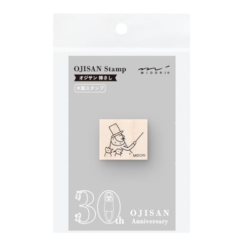 Midori 35599006 Holzstempel 30th Anniversary A-Motiv von Designphil