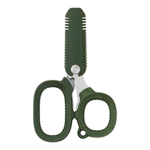 Midori Kompakte, langlebige Schere, tragbar, mehrfarbig, Khaki (49859006) von Designphil