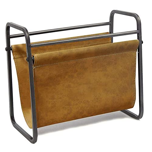 Designstyles Zeitschriftenhalter aus Leder für den Schreibtisch, freistehend, für Bücher, Zeitungen, Akten, Ordner, dekoratives Design für Zuhause oder Büro Designstyles Zeitschriftenhalter aus Leder für den Schreibtisch, freistehend, für Bücher, Zeitungen, Akten, Ordner, dekoratives Design für Zuhause oder Büro von Designstyles