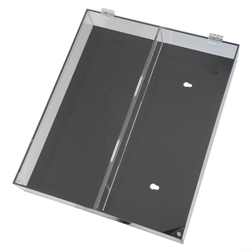 Desiumite Wandmontierte Sportkarten-Displaybox, Acryl-Aufbewahrungsschrank, geeignet für Baseball, Basketball, Sammelkartensammlung, transparente Displaybox für Zuhause (B) von Desiumite
