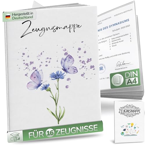 Zeugnismappe Jungen & Mädchen - Besonders Widerstandsfähig inkl. Extra dicke Folien. Zeugnismappe A4 -Schulzeugnisse knicksicher & ordentlich aufbewahren. Ideal für Schule & Grundschule. Zeugnismappe Jungen & Mädchen - Besonders Widerstandsfähig inkl. Extra dicke Folien. Zeugnismappe A4 -Schulzeugnisse knicksicher & ordentlich aufbewahren. Ideal für Schule & Grundschule. von DeskMuse