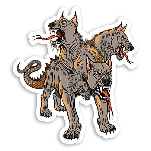 2 x Vinyl-Aufkleber "Cerberus Hellhound", 10 cm, #29004 2 x Vinyl-Aufkleber "Cerberus Hellhound", 10 cm, #29004 von Destination Vinyl ltd