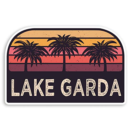 Vinyl-Aufkleber #34308, rustikaler See, Garda, Italien, 10 cm breit, 2 Stück Vinyl-Aufkleber #34308, rustikaler See, Garda, Italien, 10 cm breit, 2 Stück von Destination Vinyl Ltd