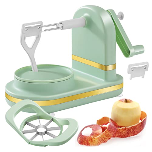 Deuson Birnenschäler Slicer Edelstahl Birnenschneider Einstellbar Rotary Birnenteiler mit Klinge Handgekröpfter Obstschäler für Küche Wiederverwendbarer Birnenschäler mit Leistungsstarkem Saugfuß für Deuson Birnenschäler Slicer Edelstahl Birnenschneider Einstellbar Rotary Birnenteiler mit Klinge Handgekröpfter Obstschäler für Küche Wiederverwendbarer Birnenschäler mit Leistungsstarkem Saugfuß für von Deuson
