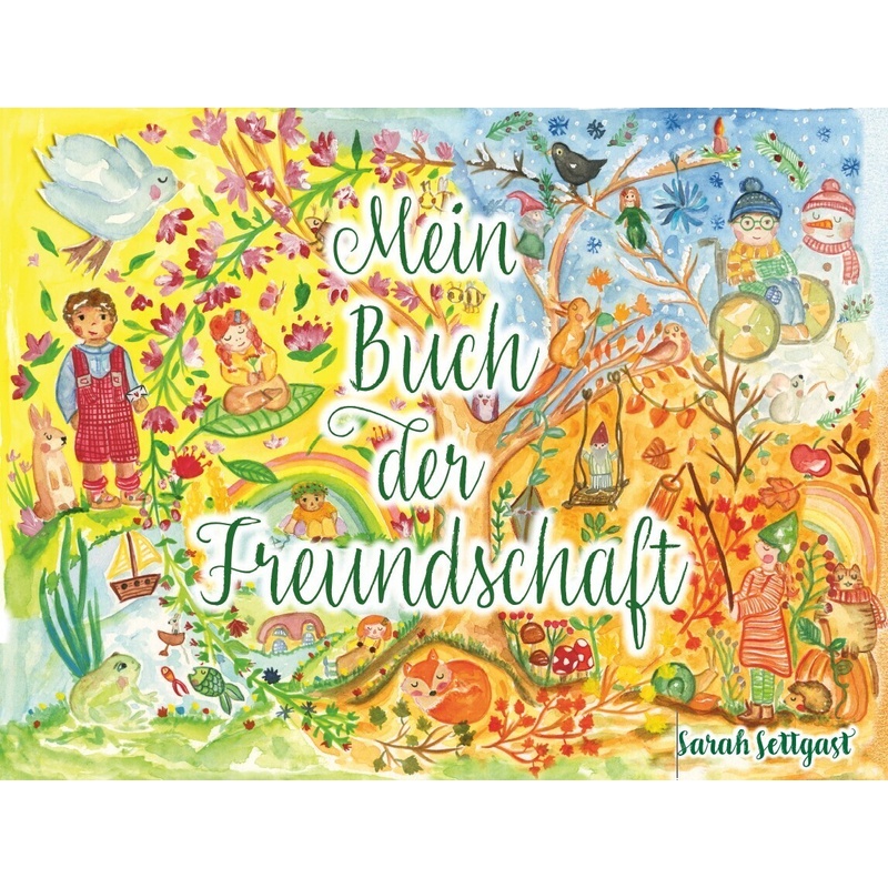 Mein Buch Der Freundschaft - Sarah Settgast, Gebunden von Deutsche Pappebuch Gesellschaft