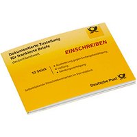 Deutsche Post 2,65 € Einschreibenmarken selbstklebend 10 St. von Deutsche Post