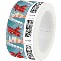 Porto ab 2025: Deutsche Post 1,10 € Briefmarken "Luftpost" nassklebend, 200 St. Porto ab 2025: Deutsche Post 1,10 € Briefmarken "Luftpost" nassklebend, 200 St. von Deutsche Post