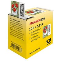 Porto ab 2025: Deutsche Post 0,95 € Briefmarken "Blumenbrief" selbstklebend, 100 St. von Deutsche Post