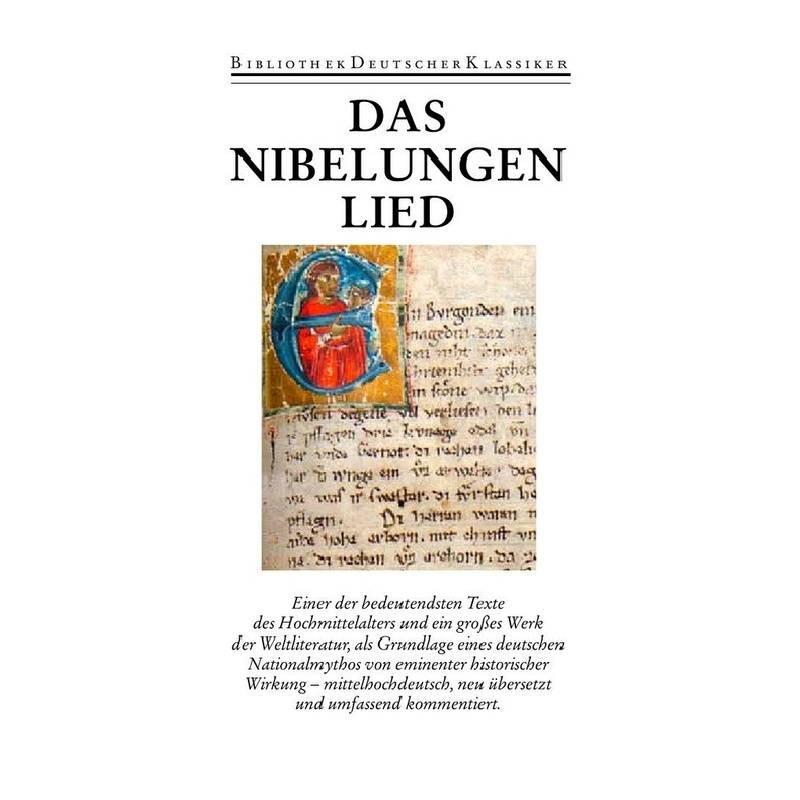 Das Nibelungenlied, Leinen von Deutscher Klassiker Verlag