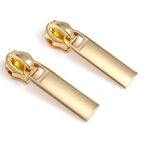 Reißverschlusszug, Reißverschluss-Reparaturset, 10 Stück Universal-Metall-Reißverschluss-Reparatur-Sets, Rucksack-Reißverschlüsse, Abzieher for Reißverschluss-Schieber, DIY-Nähsets, Metall-Reißverschl von DeuyO