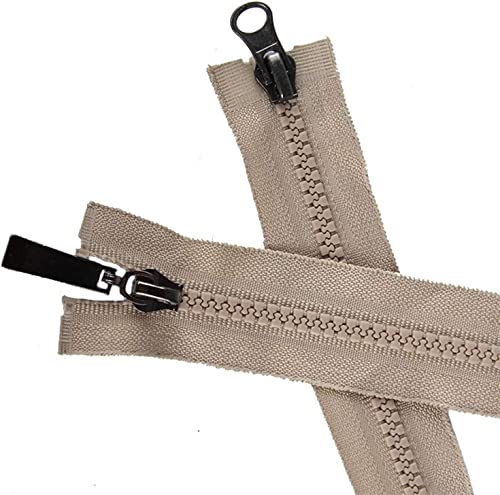 Spulenreißverschlüsse, Reißverschlüsse for Nähen, Reißverschluss-Doppelschieber-Reißverschlüsse mit offenem Ende for Nähen, 1 Stück 5# 80 cm Reißverschluss for Nähen (Farbe: Rot) (Farbe: Rot) (Farbe: von DeuyO