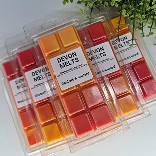 Devon Melts – Rhabarb 'n' Custard – stark duftendes Sojawachs Devon Melts – Rhabarb 'n' Custard – stark duftendes Sojawachs von Devon Melts