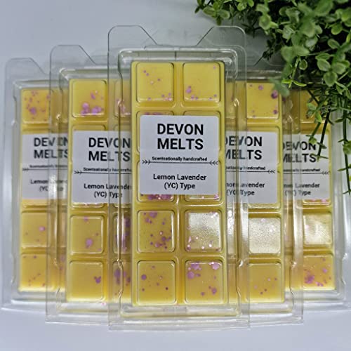Devon Melts - Zitronen-Lavendel (YC) – hochparfümiertes 100 % Sojawachs von Devon Melts