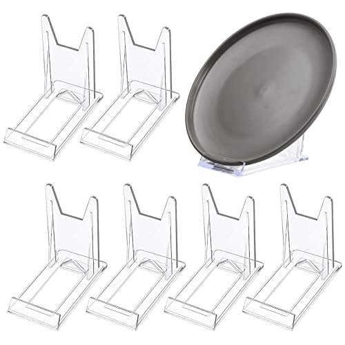 Dewocke 6 Stück Acryl Ständer, Kunststoff Aufsteller Ständer, Tellerständer, Verstellbare Dekotellerhalter, Mini Staffeleien für Bücher Bilderrahmen CD Deko Aufsteller Fotodisplays Dewocke 6 Stück Acryl Ständer, Kunststoff Aufsteller Ständer, Tellerständer, Verstellbare Dekotellerhalter, Mini Staffeleien für Bücher Bilderrahmen CD Deko Aufsteller Fotodisplays von Dewocke