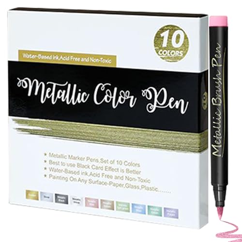 Dfstvup Malstifte - 10 Stück Marker Zum Ausmalen - Weiche Spitze Tuschestift Modellierstift für Alltag Büro Schule Reise Zeichnen Malen Basteln von Dfstvup
