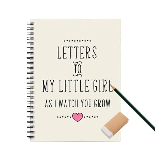 Briefe an mein kleines Mädchen Noterbook Journal, 50-Blatt-Tochterjournal, Little Girl Diary, Inspire Love, Growth & Memories, mit einem weichen matten Cover, Premium-Papier und reichlich Schreibfläch Briefe an mein kleines Mädchen Noterbook Journal, 50-Blatt-Tochterjournal, Little Girl Diary, Inspire Love, Growth & Memories, mit einem weichen matten Cover, Premium-Papier und reichlich Schreibfläch von Dgayaeic