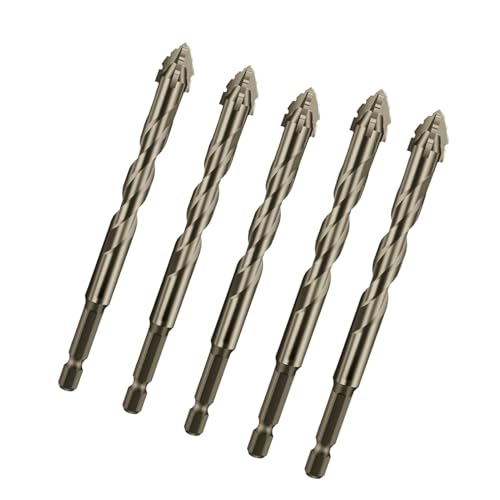 Dgayaeic Hochfeste Exzenterbohrer, harte Exzenterbohrer - Vierkant-Sägezahn-Exzenter-Spiralbohrer-Set,Gezahnte Bohrer mit abgeschrägter Spitze und hoher Härte für Ziegelholz Dgayaeic Hochfeste Exzenterbohrer, harte Exzenterbohrer - Vierkant-Sägezahn-Exzenter-Spiralbohrer-Set,Gezahnte Bohrer mit abgeschrägter Spitze und hoher Härte für Ziegelholz von Dgayaeic
