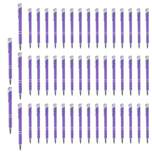 Dgayaeic Metall-Kugelschreiber – 50 x Metall- -Stift, modische Schreibwaren mit silberfarbenem Clip, multifunktionaler Schreibstift für Krankenpflege, Business, Eliten, Profis, Schule, Reisen Dgayaeic Metall-Kugelschreiber – 50 x Metall- -Stift, modische Schreibwaren mit silberfarbenem Clip, multifunktionaler Schreibstift für Krankenpflege, Business, Eliten, Profis, Schule, Reisen von Dgayaeic