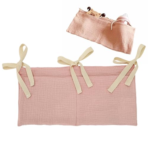 Dgkdek Baby -Bett -Aufbewahrungstasche, Kinderbetttaschenorganisator, Krippenorganisator, einfach zu installieren und zu bedienen, kann lange Zeit nicht einfach 39 cm für Kindergarten verwenden. von Dgkdek