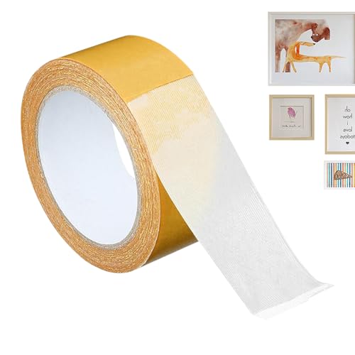 Dgkdek Doppelseitiges Klebeband, rollen Sie starke klebrige, klebrige Teppichklebeband, leicht zu auftragen und die Sicherheit zu entfernen, ohne Schlupf und sichere Halten Sie 3 cm für Reparaturen von Dgkdek
