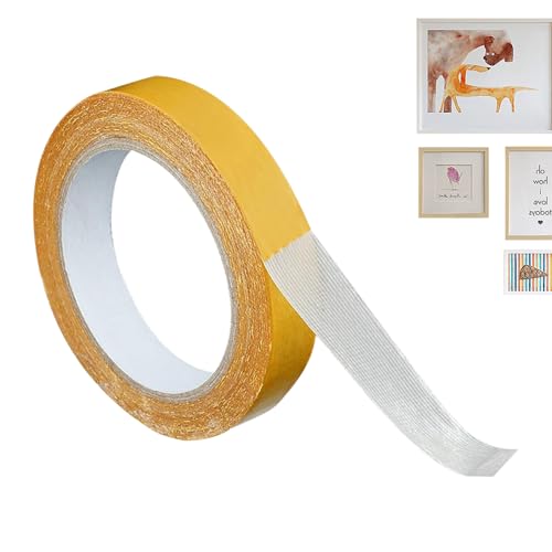 Dgkdek Doppelseitiges Klebeband, rollen Sie starke klebrige, klebrige Teppichklebeband, leicht zu auftragen und die Sicherheit zu entfernen, ohne Schlupf und sichere Halten Sie 3 cm für Reparaturen von Dgkdek