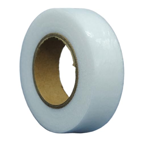 Doppelseitiges Heißklebeband, selbstklebendes Gewebeband, Rolle doppelseitig, hilft Ihnen, sauber und glatt zu erreichen, sicher zu verwenden, 1,5 cm für Auskleidung von Dgkdek