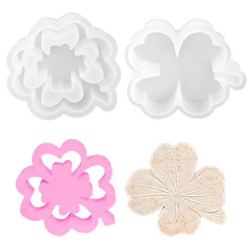 2 Stück Silikonformen Gießformen Blumen, 9x10 cm Silikonform Kerzen, Transparente 3d Blumen Kerzenform für Diy Silikon-Blattform, Verwendet für Seife/Kerzen Handwerk Nach Hause Dekoration Verwendet 2 Stück Silikonformen Gießformen Blumen, 9x10 cm Silikonform Kerzen, Transparente 3d Blumen Kerzenform für Diy Silikon-Blattform, Verwendet für Seife/Kerzen Handwerk Nach Hause Dekoration Verwendet von Dhisperares