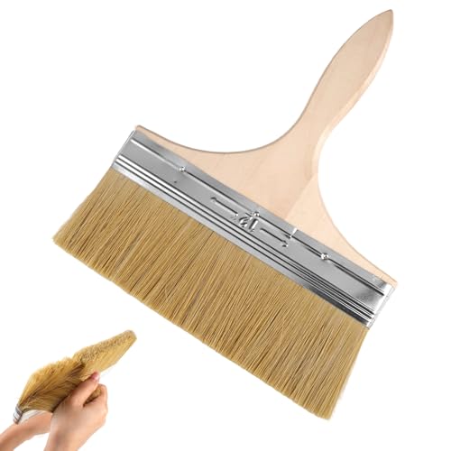 20,5 cm / 8 in Breiter Pinsel Hölzerner Griff Flächenpinsel,Pinsel für Holzöl und Lack,Breit Lasurpinsel,Holzlasur Flächenstreicher,Flache Malerpinsel für Maler, Holzfarbe Aussen 20,5 cm / 8 in Breiter Pinsel Hölzerner Griff Flächenpinsel,Pinsel für Holzöl und Lack,Breit Lasurpinsel,Holzlasur Flächenstreicher,Flache Malerpinsel für Maler, Holzfarbe Aussen von Dhisperares