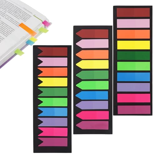 600 Stück Haftnotizen Tabs, Transparent Klebezettel Klein, Farbig Seitenmarker Selbstklebend, 10 Farbige Selbstklebende Index Tabs, Verwendet für Bücher, Dokumentenarchivierung, Schulen, Büros 600 Stück Haftnotizen Tabs, Transparent Klebezettel Klein, Farbig Seitenmarker Selbstklebend, 10 Farbige Selbstklebende Index Tabs, Verwendet für Bücher, Dokumentenarchivierung, Schulen, Büros von Dhisperares