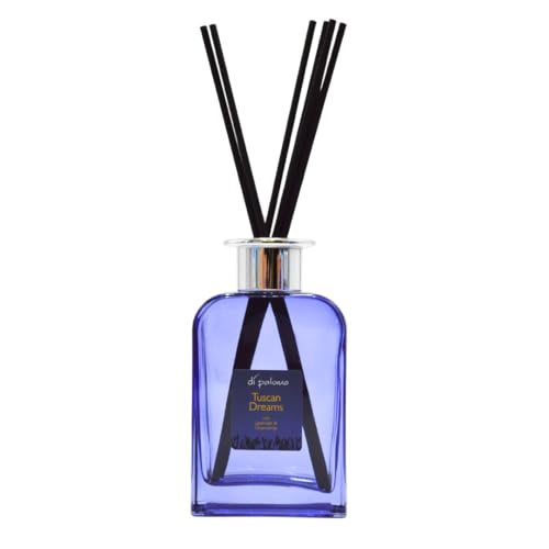 Di Palomo Tuscan Dreams mit Lavendel & Kamille Schilfrohr Diffuser - 200ml Luxus Home Duft Duftöl Diffusor für Zuhause Veganer Lufterfrischer & Elegantes Dekor Wohnraum Langanhaltendes Aroma Di Palomo Tuscan Dreams mit Lavendel & Kamille Schilfrohr Diffuser - 200ml Luxus Home Duft Duftöl Diffusor für Zuhause Veganer Lufterfrischer & Elegantes Dekor Wohnraum Langanhaltendes Aroma von Di Palomo