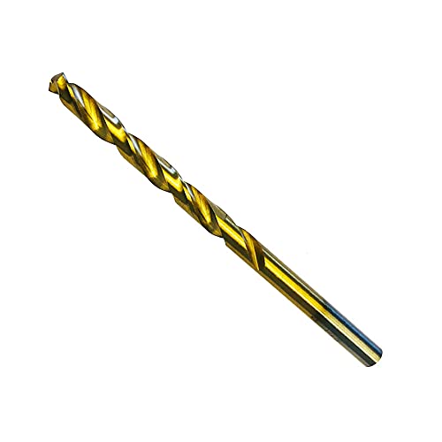 HSS-TiN Metall-Spiralbohrer DIN 338 7,0mm geschliffen (Titannitriert, für Metal und Edelstahl, Profiqualität, lange Lebensdauer) von DiVo