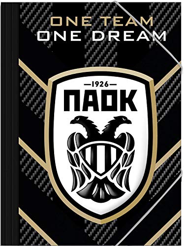 Diakakis Sammelmappe m. Eckspanner Einschlagmappe DIN A4 Paok Saloniki Fußball Diakakis Sammelmappe m. Eckspanner Einschlagmappe DIN A4 Paok Saloniki Fußball von Diakakis