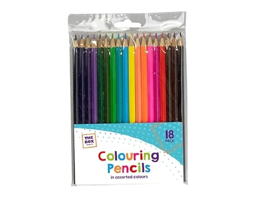 Diamer UK 18 Buntstifte, sortierte Buntstifte für Kinder & Erwachsene mit einer breiten Farbpalette, bruchfeste Künstler-Zeichenwerkzeuge für Kunst & Handwerk, Reichhaltiger lebendiger Farbton, der Diamer UK 18 Buntstifte, sortierte Buntstifte für Kinder & Erwachsene mit einer breiten Farbpalette, bruchfeste Künstler-Zeichenwerkzeuge für Kunst & Handwerk, Reichhaltiger lebendiger Farbton, der von Diamer UK