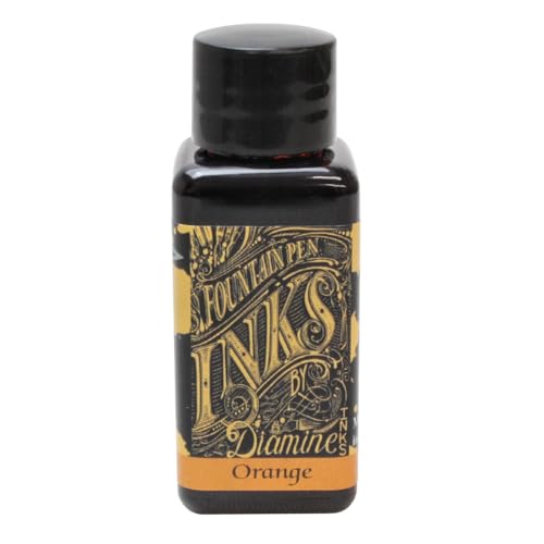 Diamine, Füllfederhalter-Tinte, 30-ml-Flasche, Orange von Diamine