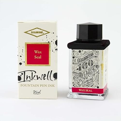 Diamine 160. Jahrestag – 75 ml Füllfederhalter-Tinte – Wachssiegel Diamine 160. Jahrestag – 75 ml Füllfederhalter-Tinte – Wachssiegel von Diamine