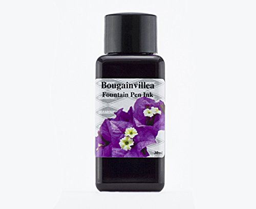 Diamine 30ml Flower Collection Füllfederhalter Tinte Flasche–Bougainvillea von Diamine