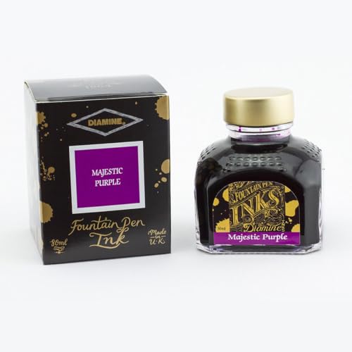 Diamine Füllfederhalter-Tinte, 80 ml, Türkis Majestic Purple Diamine Füllfederhalter-Tinte, 80 ml, Türkis Majestic Purple von Diamine
