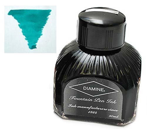 Diamine Füllfederhalter-Tinte, 80 ml, Türkis Soft Mint von Diamine