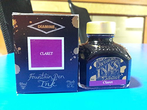 Diamine Füllfederhalter-Tinte, 80 ml, Türkis claret von Diamine
