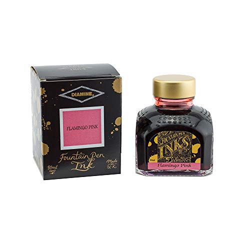Diamine Füllfederhalter-Tinte, 80 ml, Türkis flamingo pink Diamine Füllfederhalter-Tinte, 80 ml, Türkis flamingo pink von Diamine