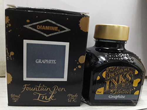 Diamine Füllfederhalter-Tinte, 80 ml, Türkis graphit von Diamine