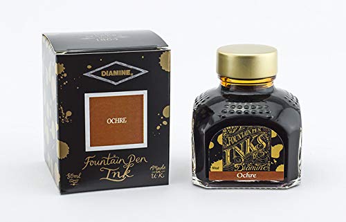 Diamine Füllfederhalter-Tinte, 80 ml, Türkis ocker Diamine Füllfederhalter-Tinte, 80 ml, Türkis ocker von Diamine