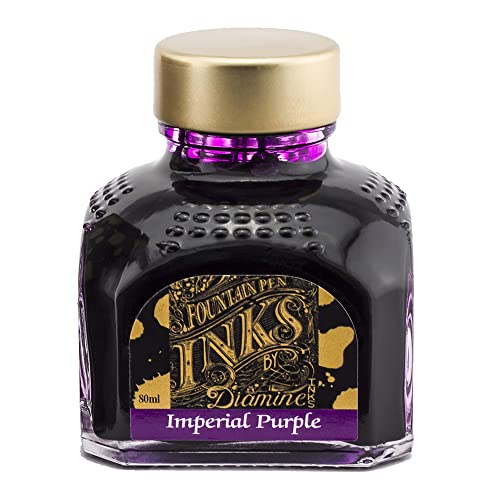 Diamine - Füllfederhalter-Tinte, Imperial Purple 80 ml von Diamine