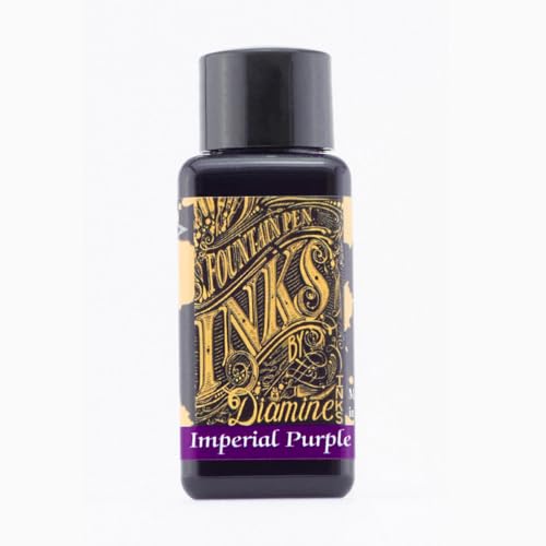 Diamine Imperial Purple Füllfederhalter-Tintenflasche, 30 ml von Diamine