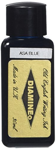 Diamine Ink,Asa Blue,blau,Tinte für Füllfederhalter,30 ml von Diamine