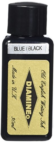 Diamine Ink,Blue Black,schwarzblau,Tinte für Füllfederhalter,30 ml von Diamine