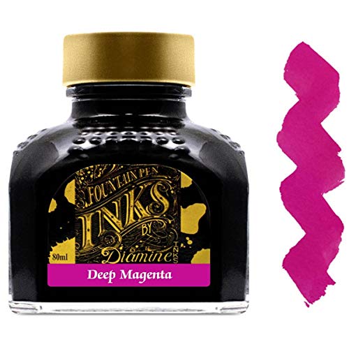 Diamine Ink,Deep Magenta,Schreibtinte,Tinte im Tintenglas,80 ml Diamine Ink,Deep Magenta,Schreibtinte,Tinte im Tintenglas,80 ml von Diamine