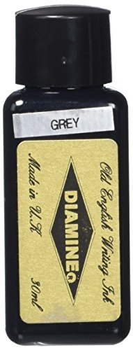 Diamine Ink,Grau,Grey,Tinte für Füllfederhalter,30 ml von Diamine