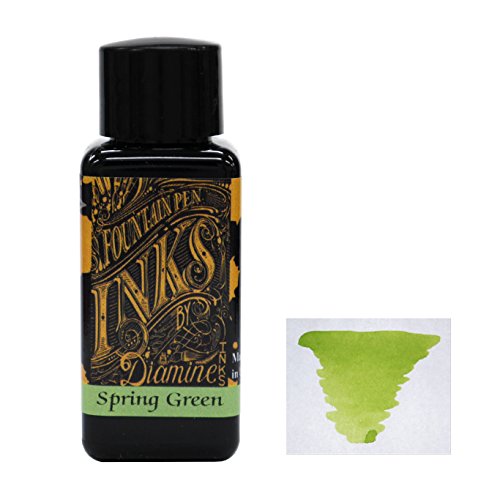 Diamine Ink,Light Green,Hellgrün,Grün,Tinte, Schreibtinte für Füllfederhalter,30 ml von Diamine